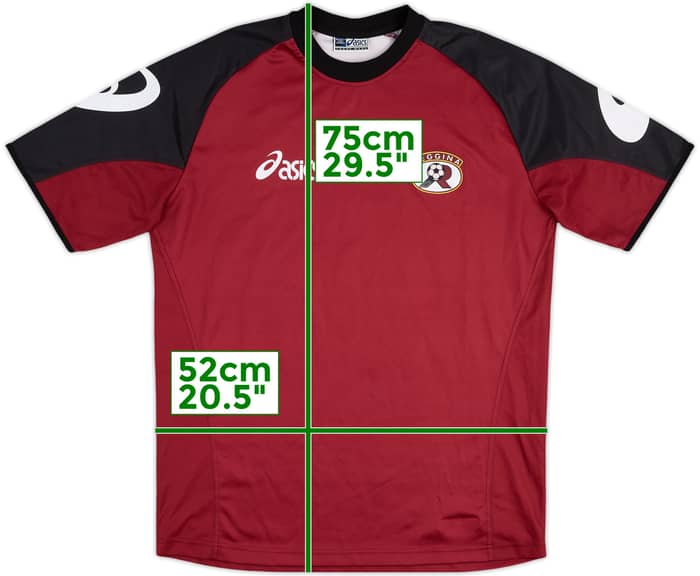 2003-04 Reggina Asics Training Shirt - 9/10 - (M)
