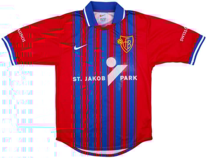 1999-00 FC Basel Home Shirt - 5/10 - (XS)