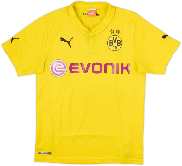2014-15 Dortmund CL Home Shirt - 7/10 - (S)