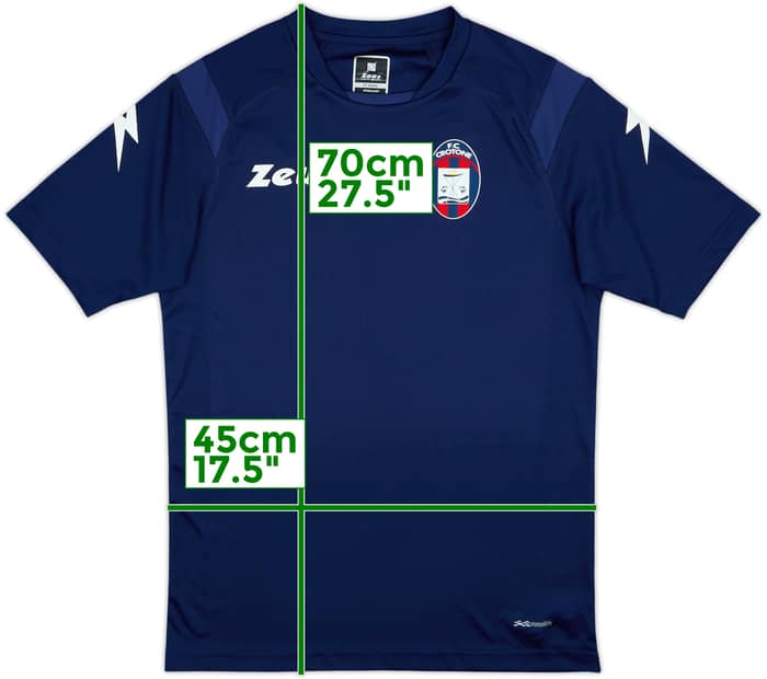 2016-17 Crotone Zeus Training Shirt - 9/10 - (M)
