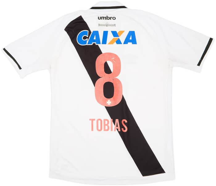 2017 Vasco da Gama Away Shirt Tobias #8 - 6/10 - (XL)