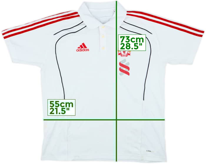 2010-11 Liverpool adidas Polo Shirt - 5/10 - (L)