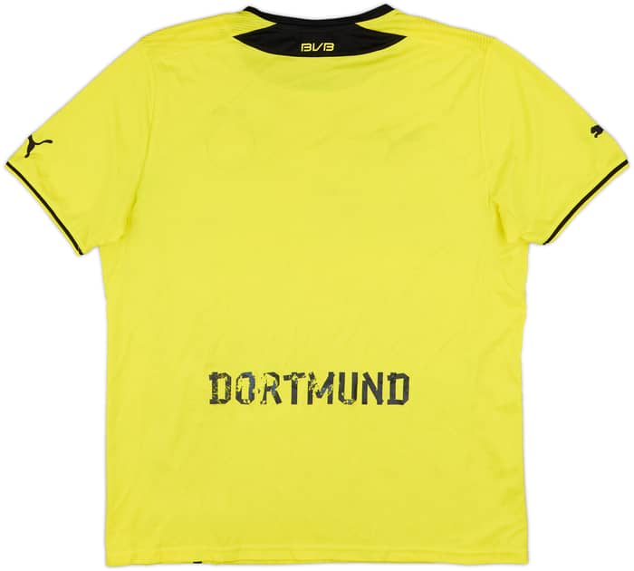 2013-14 Borussia Dortmund Signed Home Shirt - 5/10 - (XL)