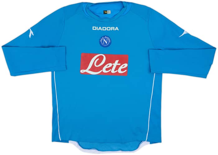2006-07 Napoli Diadora Training Top - 6/10 - (XL)