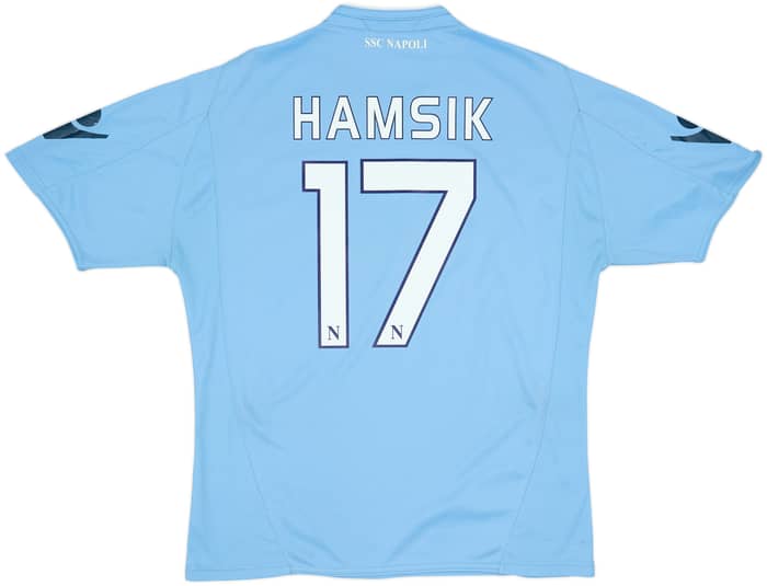 2009-10 Napoli Home Shirt Hamsik #17 - 6/10 - (M)