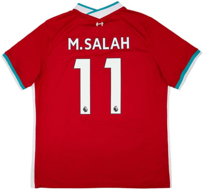 2020-21 Liverpool Home Shirt M.Salah #11 - 7/10 - (XL)
