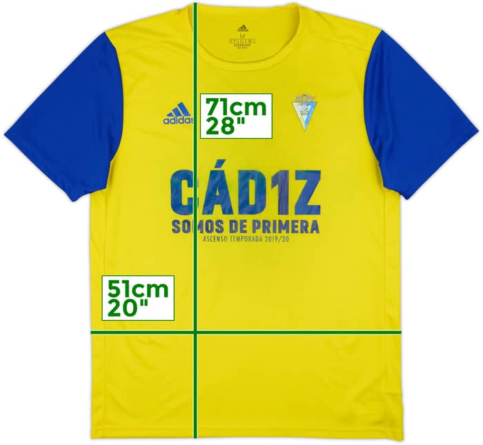 2020-21 Cadiz adidas 'Somos De Primera' Celebratory Shirt - 6/10 - (M)