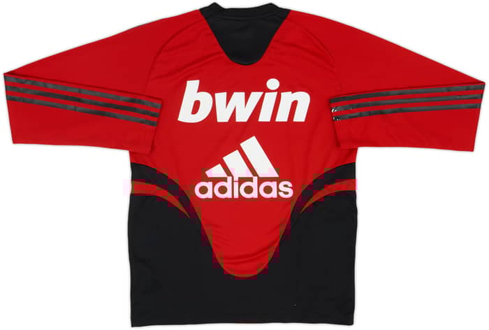 2008-09 AC Milan adidas Training L/S Shirt - 8/10 - (S)