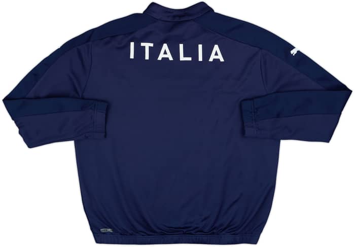 2012-13 Italy Puma 1/4 Zip Sweat Top - 6/10 - (L)