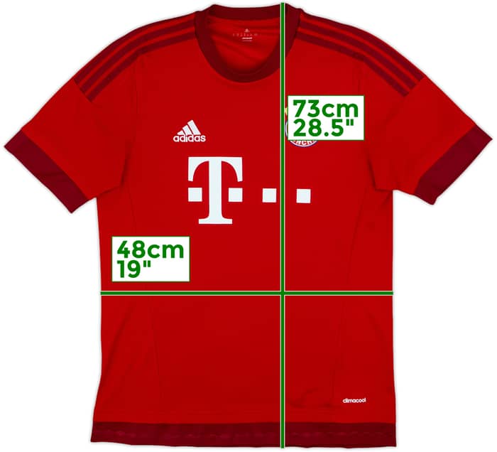 2015-16 Bayern Munich Home Shirt - 5/10 - (M)