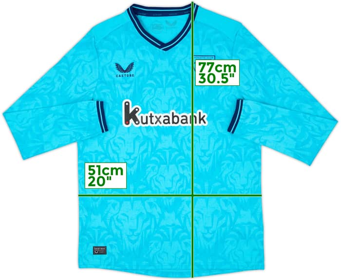 2023-24 Athletic Bilbao Away L/S Shirt - 10/10 - (M)