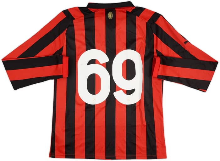 2024-25 AC Milan Anniversary L/S Shirt #69 - 8/10 - (L)