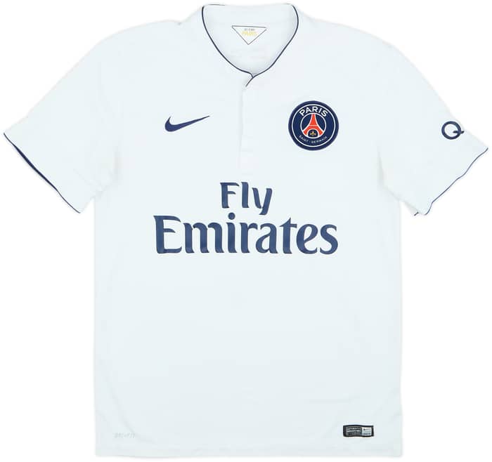 Camiseta de visitante del Paris Saint-Germain 2014-15 David Luiz #32 - 5/10 - (M)