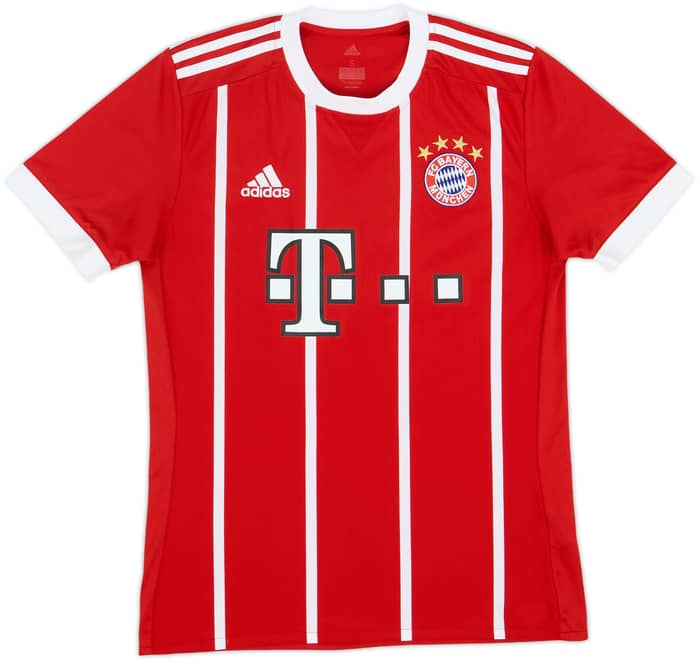 2017-18 Bayern Munich Home Shirt Lewandowski #9 - 8/10 - (S)