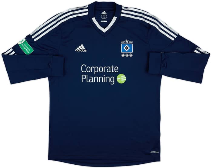 2012-13 Hamburg '125 Years' Youth Match Issue Away L/S Shirt #17