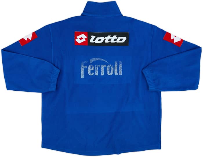 2007-08 Chievo Verona Lotto 1/4 Zip Fleece Drill Top - 4/10 - (XL)