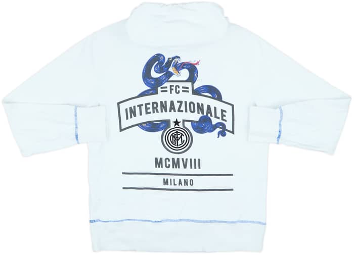 2011-12 Inter Milan Nike Hooded Top - 5/10 - (M)