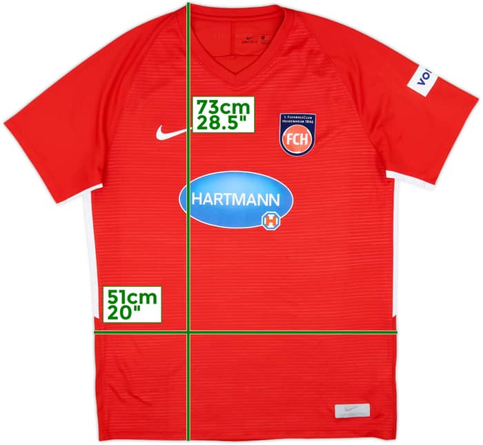 2018-19 Heidenheim Home Shirt - 9/10 - (L)