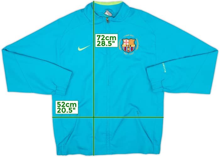 2007-08 Barcelona Nike Track Jacket - 5/10 - (M)