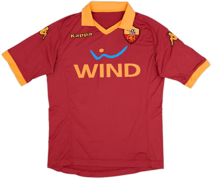 2012-13 Roma Home Shirt Totti #10 - 8/10 - (XL)