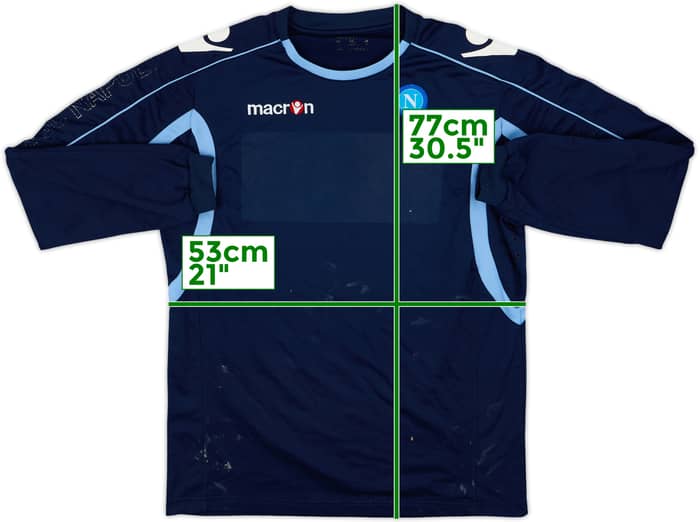 2010-11 Napoli Macron Training Top - 3/10 - (L)