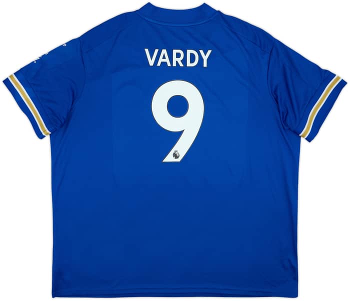 Camiseta de local del Leicester 2020-21 Vardy #9 - 8/10 - (3XL)