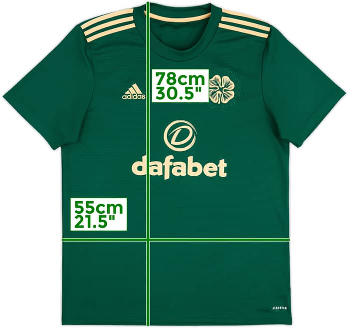2021-22 Celtic Away Shirt - 8/10 - (L)