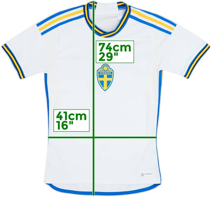 2022-23 Sweden Away Shirt - 6/10 - (S)
