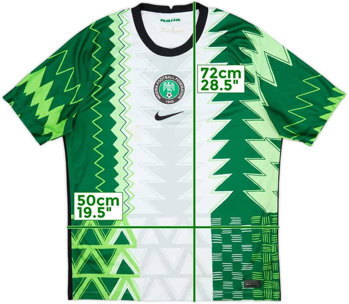 2020-21 Nigeria Home Shirt - 6/10 - (L)