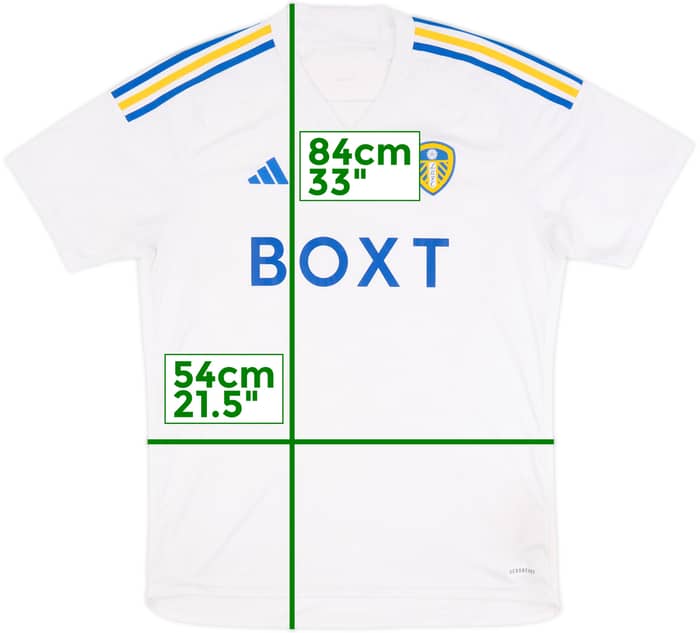 2023-24 Leeds Home Shirt - 5/10 - (XL)