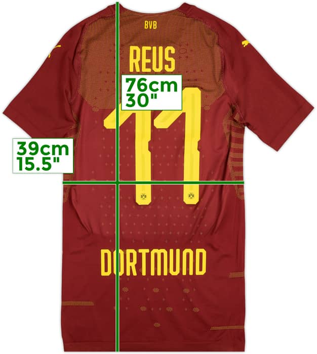 2018-20 Borussia Dortmund Authentic Third/GK Shirt Reus #11 - 8/10 - (M)