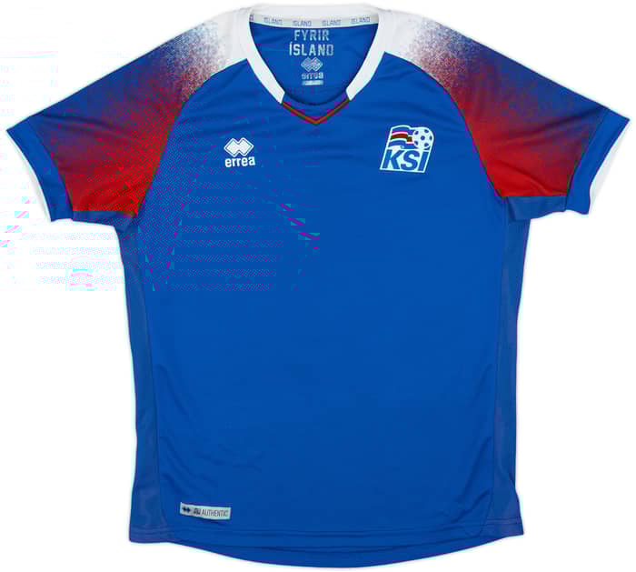 2018-19 Iceland Home Shirt - 7/10 - (XL.Boys)