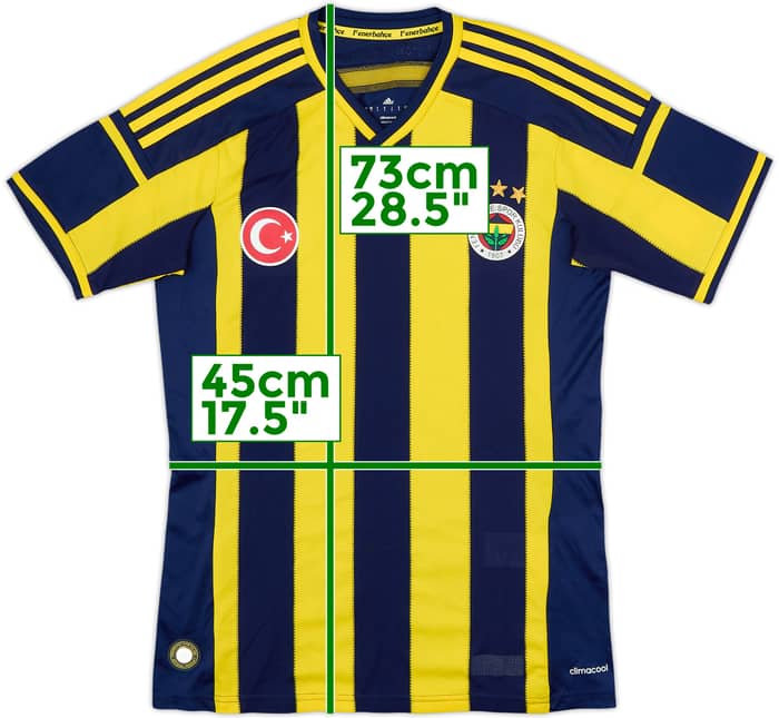 2014-15 Fenerbahce Home Shirt - 8/10 - (S)