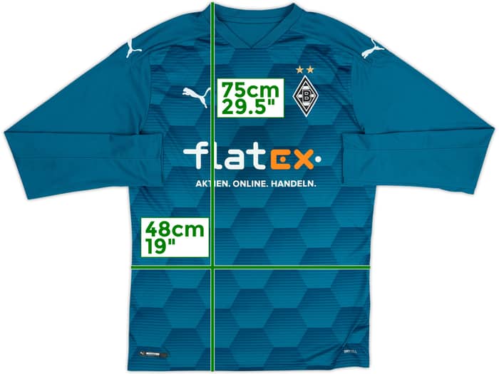 2020-21 Borussia Monchengladbach GK Shirt - 9/10 - (L)