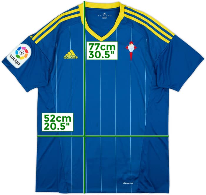 2016-17 Celta Vigo Away Shirt - 10/10 - (L)