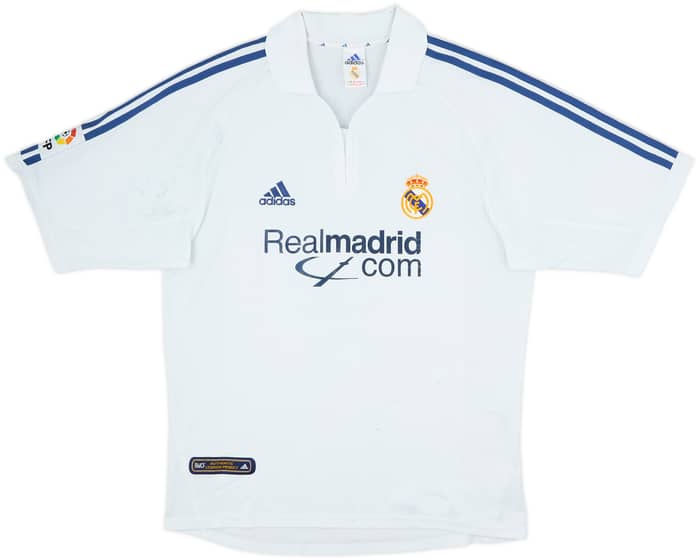 2001 Real Madrid Home Shirt Zidane #5 - 5/10 - (M)