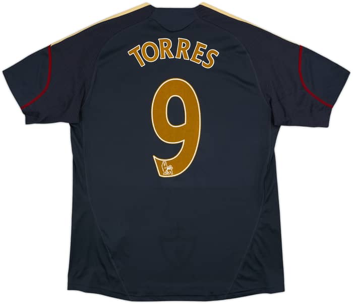 2009-10 Liverpool Away Shirt Torres #9 - 8/10 - (Women's XL)