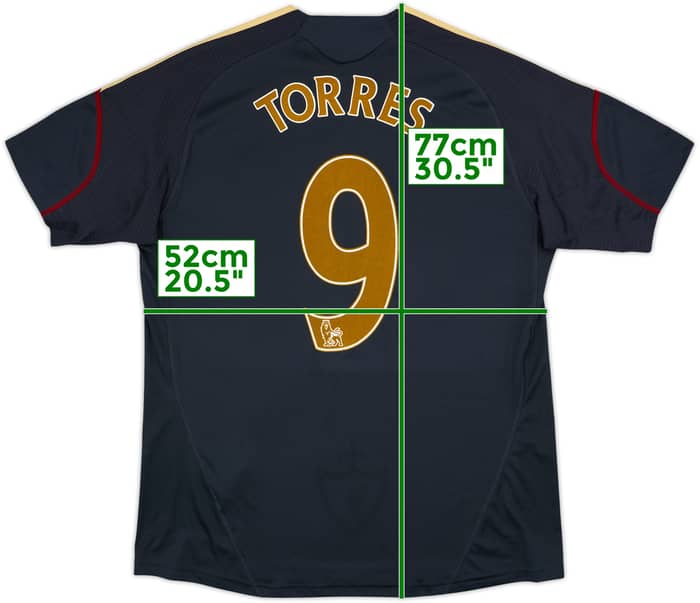 2009-10 Liverpool Away Shirt Torres #9 - 8/10 - (Women's XL)
