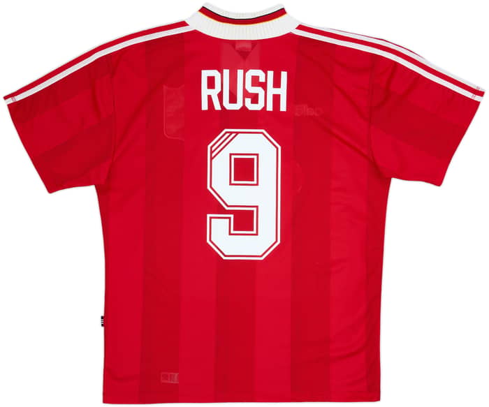 1995-96 Liverpool Maillot Domicile Rush #9 - 8/10 - (L)