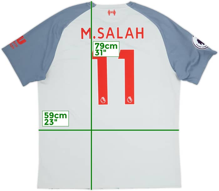 2018-19 Liverpool Third Shirt M.Salah #11 - 5/10 - (XL)