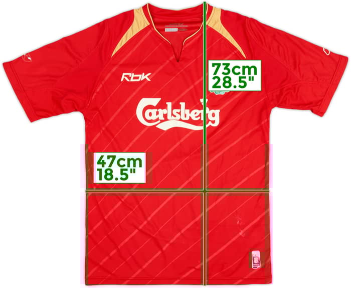 2005-06 Liverpool CL Home Shirt - 4/10 - (S)
