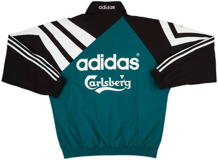1995-96 Liverpool Player Issue adidas Track Jacket - 6/10 - (M/L)
