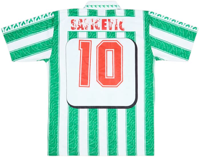 1996-98 Rapid Vienna Home Shirt Savicevic #10 - 5/10 - (XL)