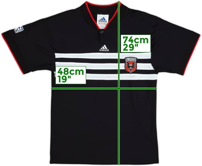 1996-98 DC United Home Shirt - 9/10 - (S)