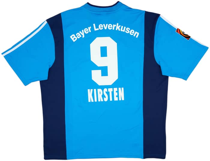 2001-03 Bayer Leverkusen Away Shirt Kirsten #9 - 10/10 - (XXL)