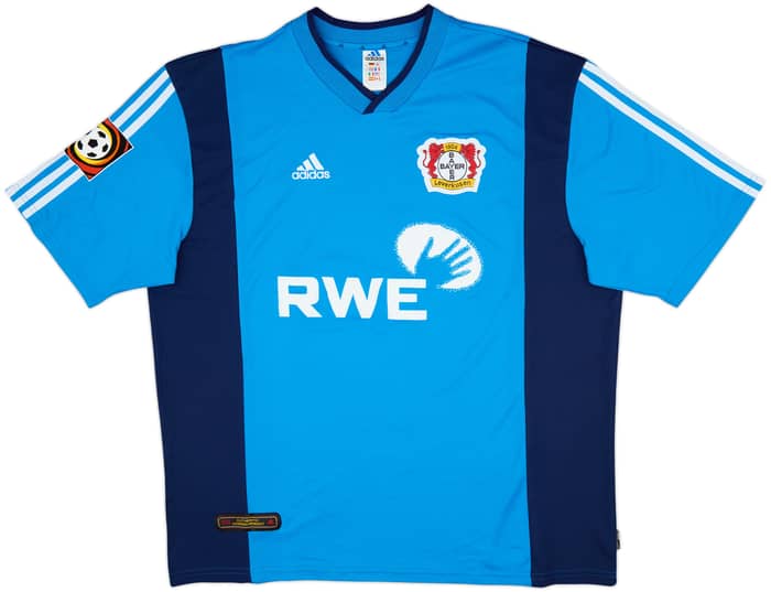 2001-03 Bayer Leverkusen Away Shirt Kirsten #9 - 10/10 - (XXL)