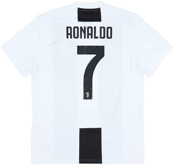 2018-19 Juventus Home Shirt Ronaldo #7 - 9/10 - (M)