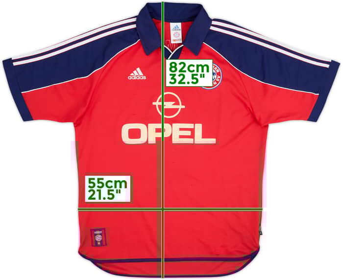 1999-01 Bayern Munich Home Shirt - 5/10 - (L)