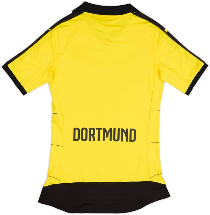 2015-16 Borussia Dortmund Player Issue (ACTV Fit) Home Shirt - 10/10 - (S)
