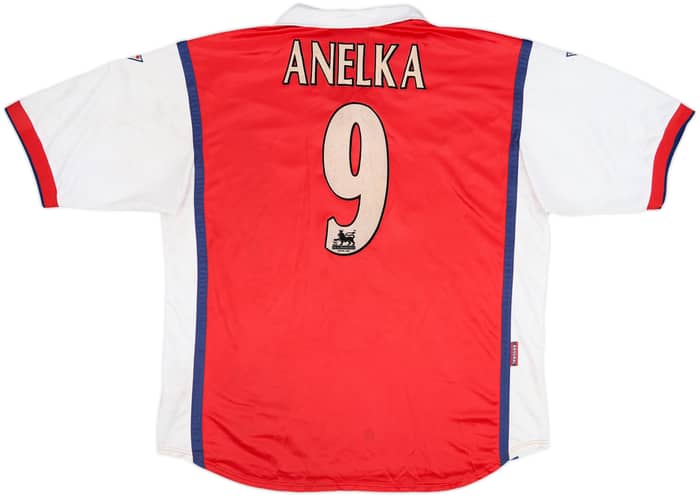 1998-99 Arsenal Home Shirt Anelka #9 - 5/10 - (XL)